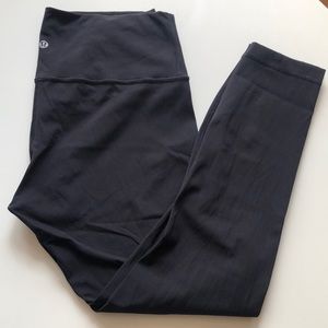 Lululemon 25” Black Yoga Pant Size 10 (Align?)